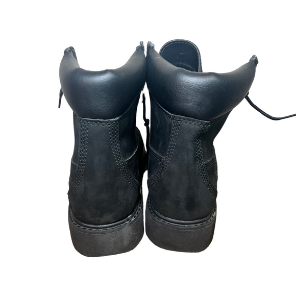 Timberland Women's Boots Black Leather Laces Flats Sensorflex Ankle size 9.5 - Picture 2 of 9